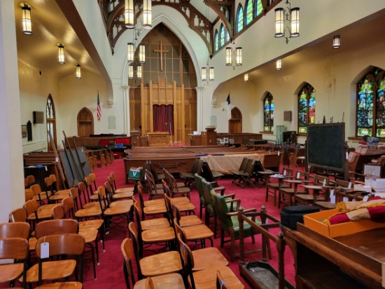 Historic 1887 Church – Interior Liquidation