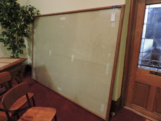 Giant Quilt Frame with Glass -- 8' X 6' -- Probably at least 250 LBS - 4 people to move