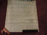 Antique Borough Map of Norristown, Montgomery County -- Circa 1962