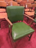 Single Vinyl Upholstered Arm Chair / 34