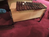 Large Professional Xylophone Wood with Rolling Cart / 21