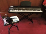 ALESIS DG8 / Digital Grand Piano - with Seat, Pedal, Stand, Cover & Instructions