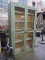 Vintage Steel & Glass Laboratory 2-Door Reach in Cabinet