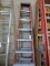 LOUISVILLE Brand 8-Foot Step Ladder / Aluminum & Fiberglass - BENT