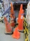 Lot of Traffic Cones and Rods
