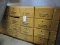 Four 8-Drawer Lower Cabinest / Each is: 24