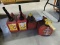 Lot of Four 1-Gallon Fuel Cans / Gas Cans