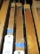 Lot of 3 Antique Wooden Pipe Organ Pipes -- see photos