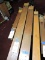 Lot of 4 Antique Wooden Pipe Organ Pipes -- see photos