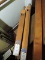 Lot of 2 Antique Wooden Pipe Organ Pipes -- see photos