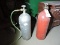 Pair of Compressed Gas Tanks for Carbon Dioxide