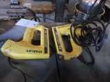 Pair of STANLEY ELECTRIC STAPLE GUNS - Corded