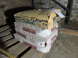 3 Bags of Grout Mix and 1 Concrete Mix