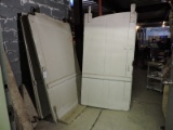 Lot of 5 ANTIQUE CARRIAGE SHED SLIDING DOORS
