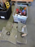 Large Lot of Masonry, Chalk and Drywall Tools -- See Photos