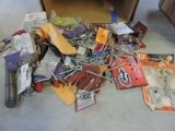 Giant Lot of Various Hooks and Eye-Hooks (approx 100 different)