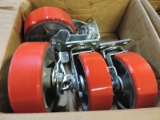 NEW Set of 4 Industrial HEAVY DUTY CASTERS -in box