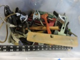 Large Lot of Clams and Various Hand Tools