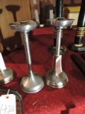 Pair of Ornimental Candle Holders / Apprx 14.5