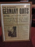 'GERMANY QUITS' Newspaper Front Page - 25.5