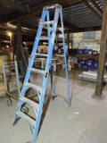 WERNER Fiberglass 8-Foot Step Ladder
