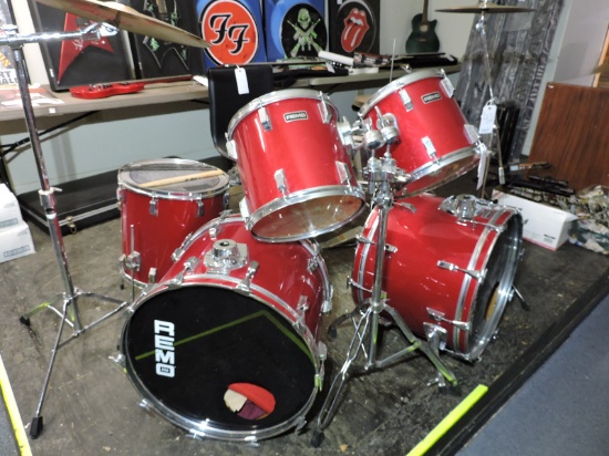 REMO Brand DRUM KIT - as pictured, see description