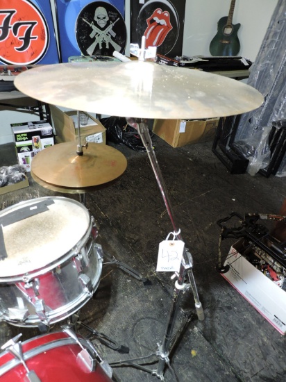 Pair of Paiste 2002 Cymbals and Stands