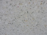 PARTIAL SLAB of WHITE PEARL ICESTONE