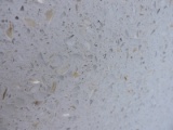 PARTIAL SLAB of WHITE PEARL ICESTONE