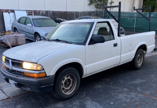 2006 Chevy S-10 Pick Up Truck - White Color