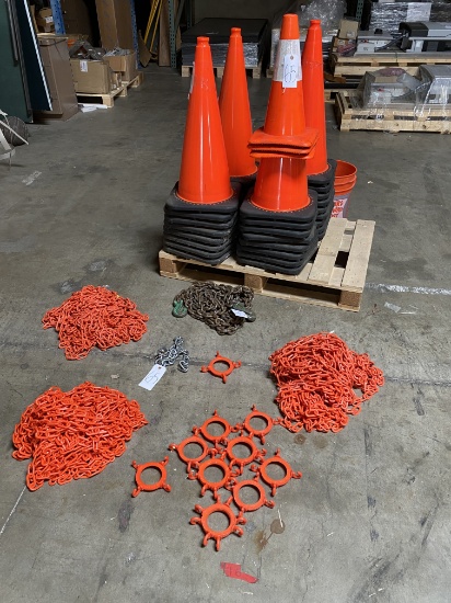 Orange Cones + Chain kits - See Pictures