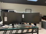 2 BenQ 24’ monitor W/ power cord Model # GW2780-T  + Logitic keyboard and mouse - see pictures