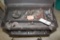 Metal Toolbox with Contents Assorted Metal Working