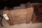 Wood Crate & Empty Metal Toolbox