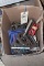 Assorted C & Welding Clamps Vise Grips Riveter Trays Etc.