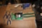 Curve Nose & Fence Pliers & (3) Phillips Screwdrivers