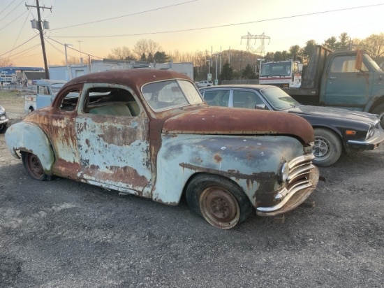 1948 Plymouth Business Coupe (we believe)