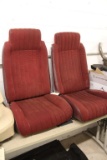 (2) Upholstered Bucket Seats