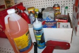 Assorted Oil Filters Chemicals & Washer Solvent