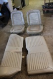 (2) Bucket Seats (1) White Bench Seat & (2) Mustang Door Panels