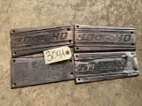 Ford Intake Plaques