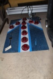 Display Board with Assorted Brake Light Covers & Emblem