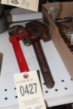 (2) Pipe Wrenches 12