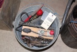 Bucket of Assorted Hand Tools