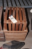 (2) Wooden Crates