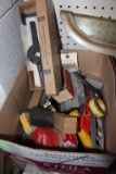 Assorted Levels Planer Cutters Punches Etc.