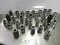 Large Lot of Standard Sockets - Most are NEW - Approx. 25+