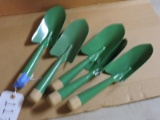 Set of 5 small gardening tools – wide spade