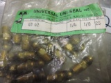 Uni-Seal Fittings / Cat. # 4842 -- Tube Size 1/4 -- Pipe Size 1/8 -- Approx 20