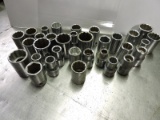 A Variety of Standard Sockets - NEW - Approx 32